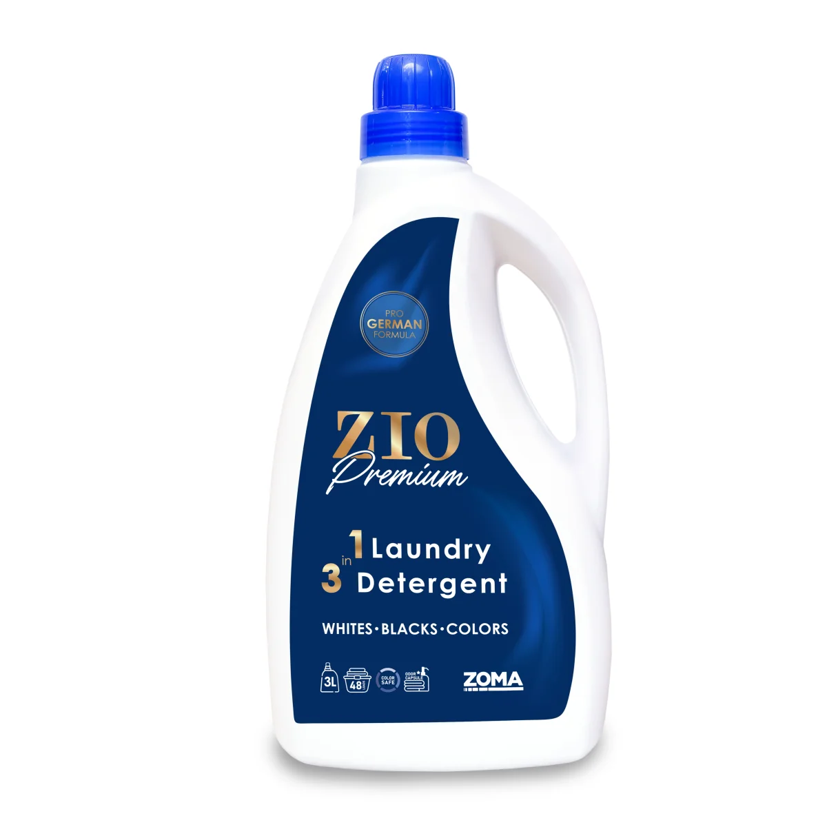 ZIO Premium - უნივერსალური სარეცხი საშუალება ქსოვილებისათვის - 3ლ
